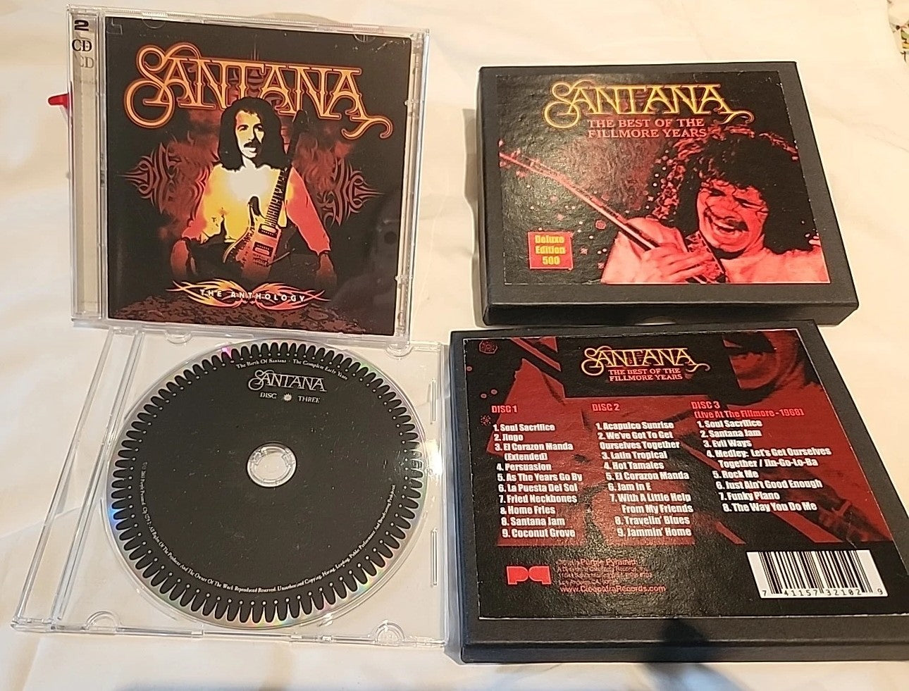 Santana - The Best Of The Fillmore Years (3 CD)