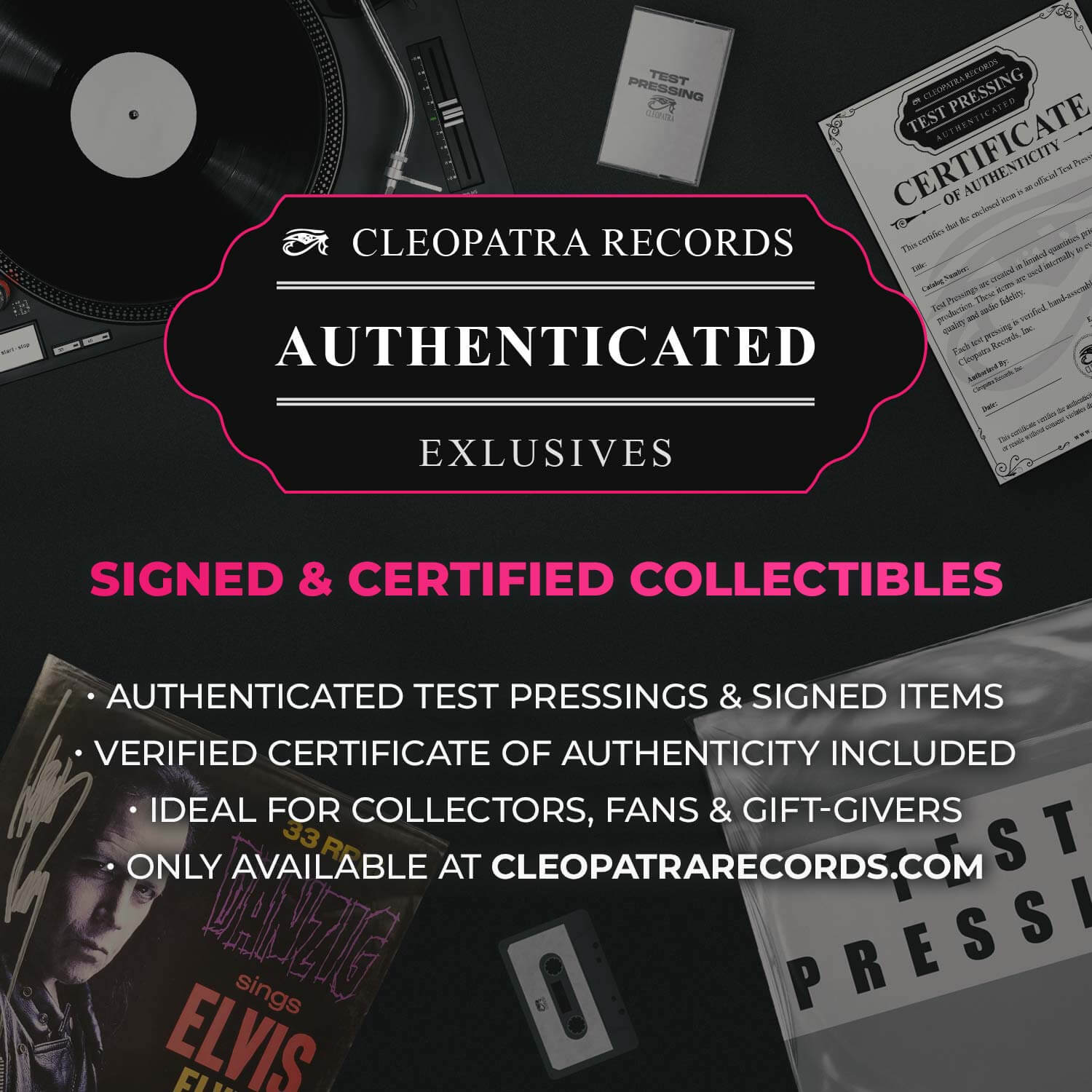 Spirits Burning & Michael Moorcock - The End Of All Songs - Part 2 (Black Vinyl LP Test Pressing - Signed By Michael Moorcock)