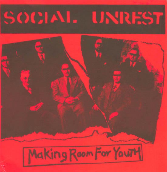 Social Unrest - Making Room For Youth (7" EP) - Cleopatra Records