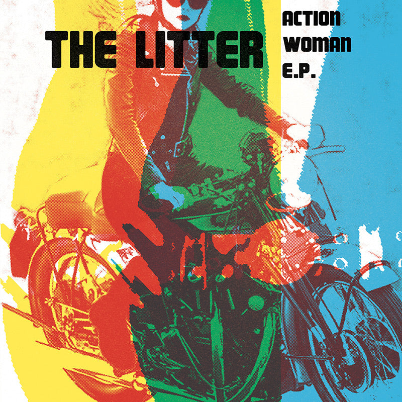 The Litter - Action Woman E.P. (LP) - Cleopatra Records