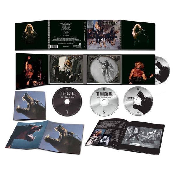 Thor - Keep The Dogs Away (Deluxe 2 CD + DVD) - Cleopatra Records