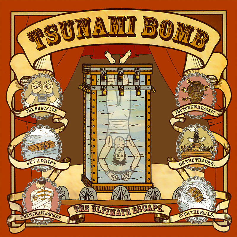 Tsunami Bomb - The Ultimate Escape (Limited Edition Red LP) - Cleopatra Records