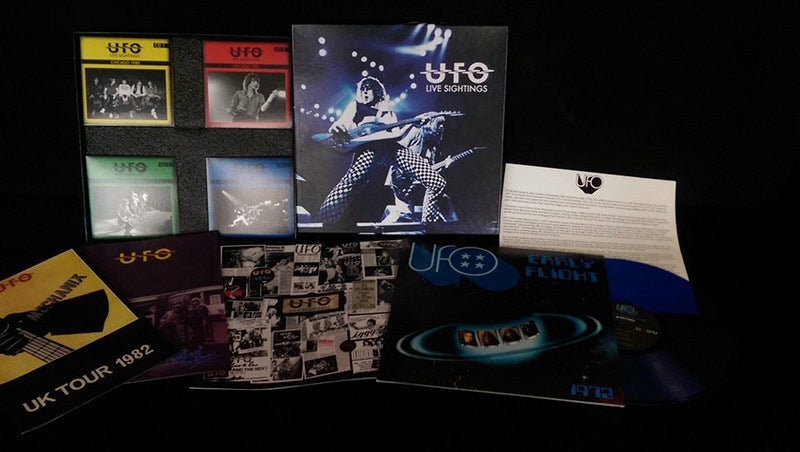 UFO - Live Sightings (Limited Edition Box Set w- 4 CDs, Booklet, Tour