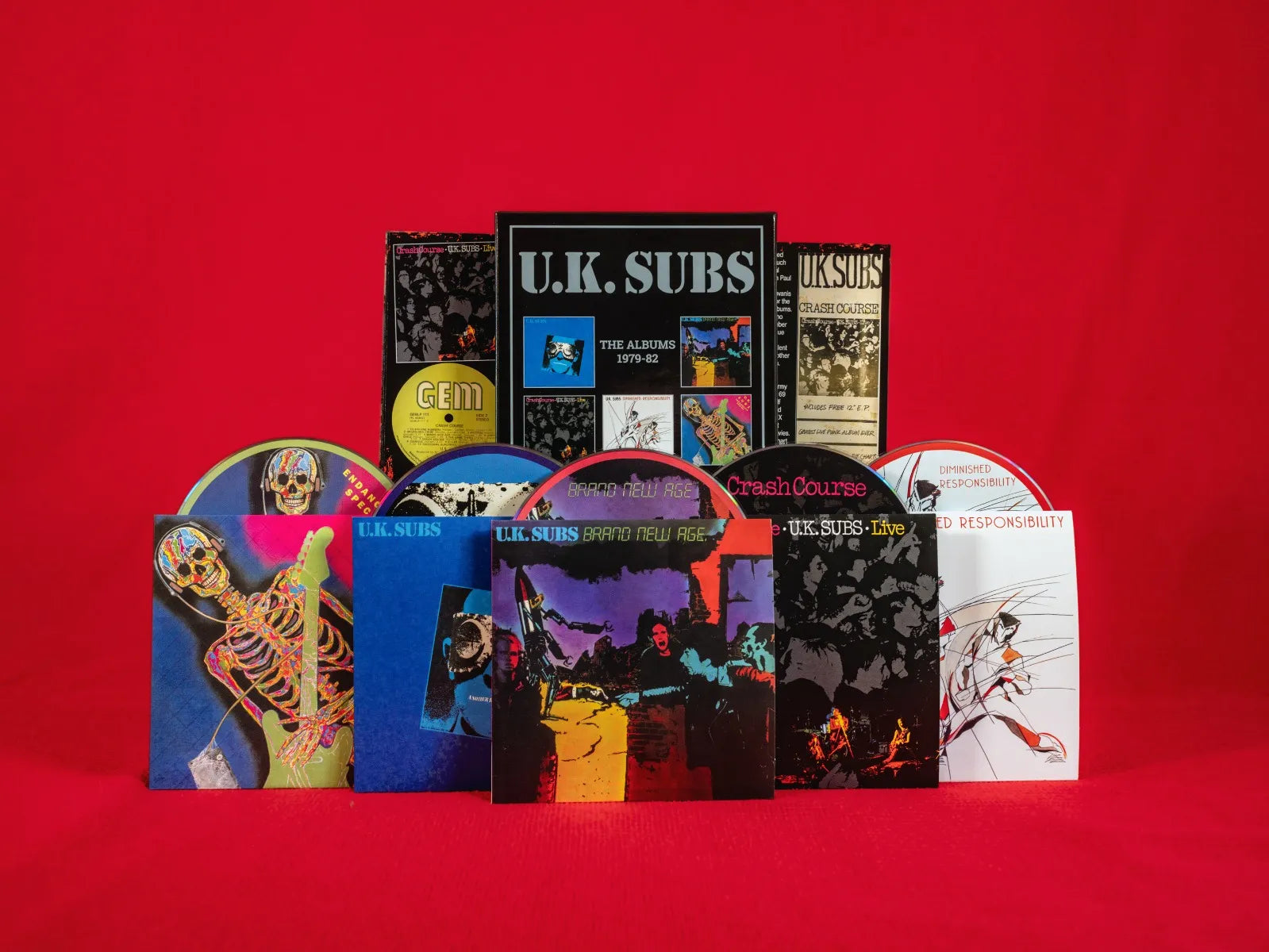 UK Subs – Albums 1979-82 (5CD Clamshell)