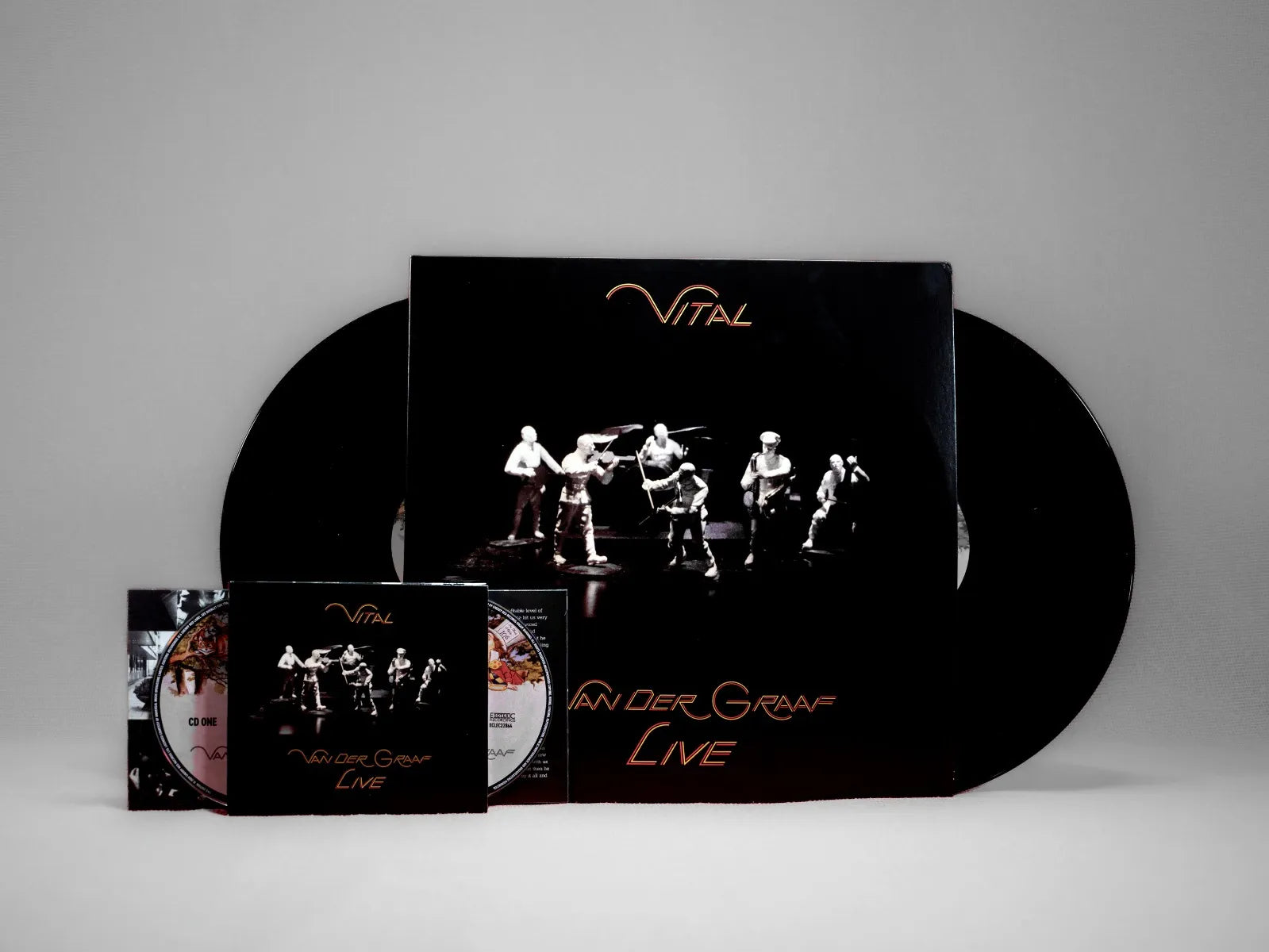 Van Der Graaf Generator: Vital - Van Der Graaf Live, Remastered 2 LP Gatefold Edition - Cleopatra Records