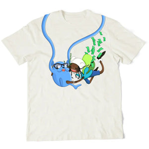 UnoTheActivist - Adventure Time: Finn and Jake (T-shirt) - Cleopatra Records