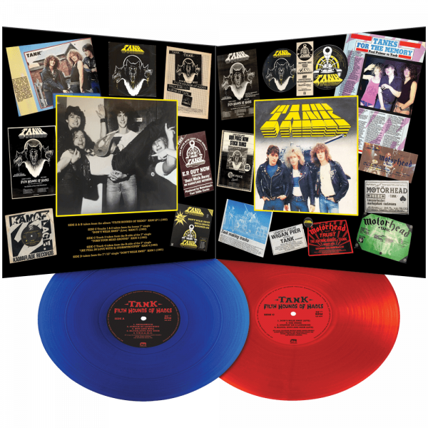 Tank - Filth Hounds of Shade (Limited Edition Red & Blue Vinyl)
