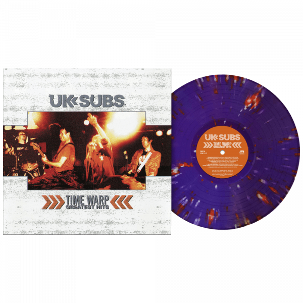 UK Subs - Time Warp - Greatest Hits (Limited Edition Splatter Vinyl)