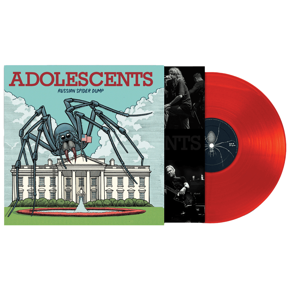 Adolescents - Russian Spider Dump (Limited Edition Red Vinyl)