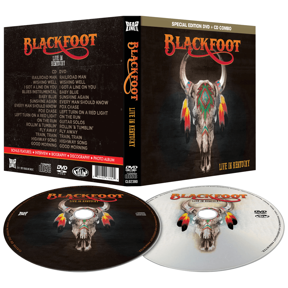 Blackfoot - Live in Kentucky (CD/DVD)