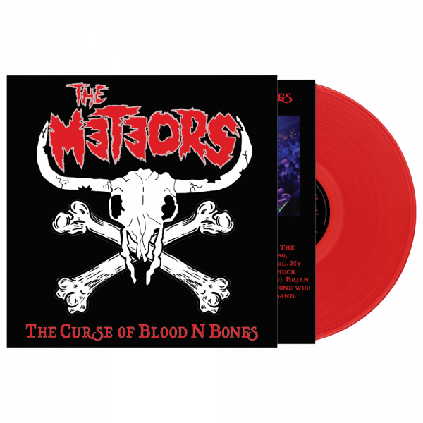 The Meteors - The Curse of Blood N Bones (Limited Edition Red Vinyl)