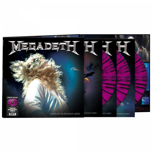 Megadeth - A Night in Buenos Aires (3 Limited Edition Colored Vinyl)