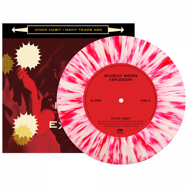 The Hillbilly Moon Explosion - Chick Habit (Limited Edition 7" Splatter Vinyl)