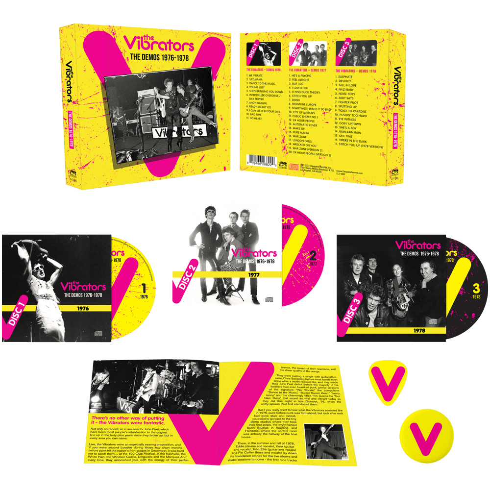 The Vibrators - The Demos 1976 - 1978 (3 CD)