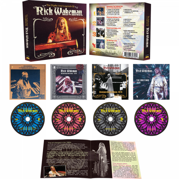 Rick Wakeman - The Myths and Legends of Rick Wakeman (4 CD)
