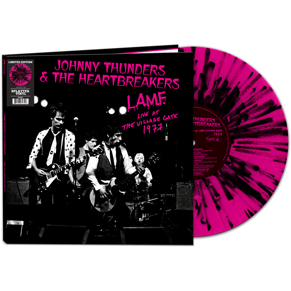 Johnny Thunders & The Heartbreakers - L.A.M.F. - Live At The Village Gate 1977 (Pink/Black Splatter Vinyl)