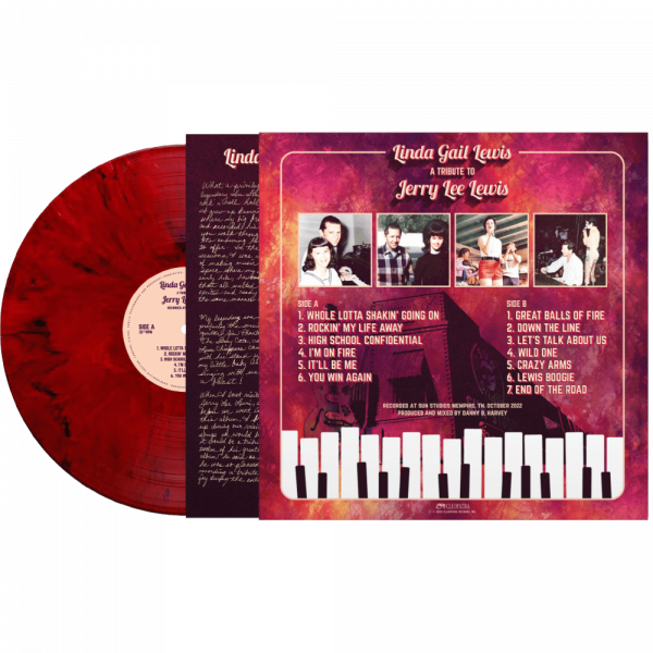Linda Gail Lewis - A Tribute to Jerry Lee Lewis (Red Marble Vinyl)