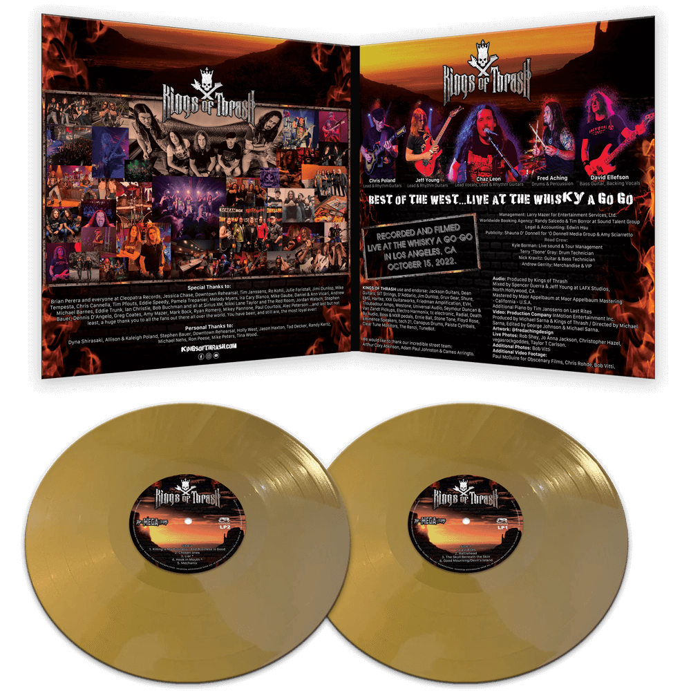 Kings of Thrash – Best Of The West – Live At The Whisky A Go Go (Gold Double Vinyl)