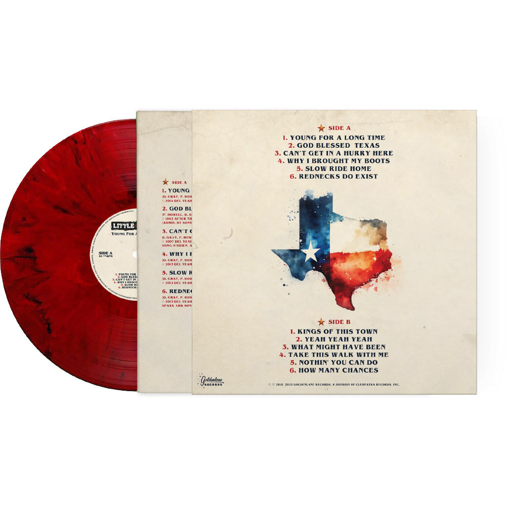 Little Texas - Young For A Long Time (Red Marble Vinyl)