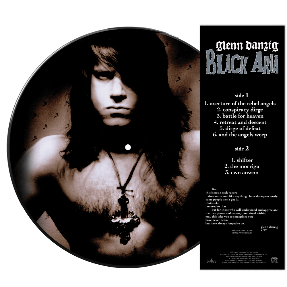 Danzig - Black Aria (Picture Disc Vinyl)