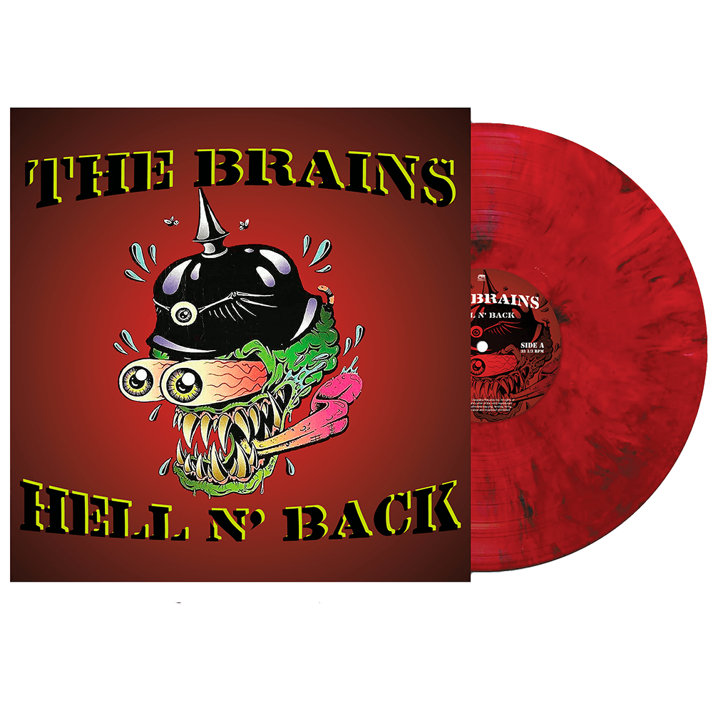 The Brains - Hell N' Back (Red Marble Vinyl)