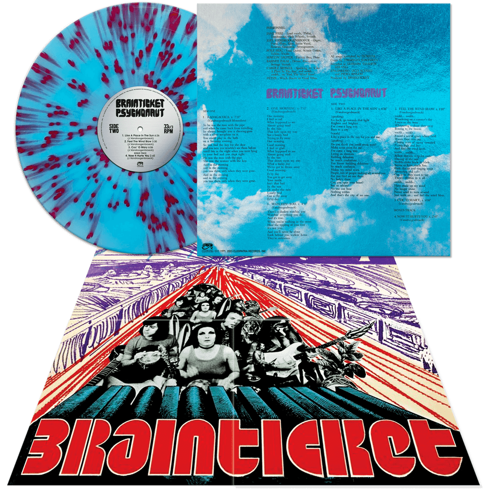 Brainticket - Psychonaut (Blue/Red Splatter Vinyl)