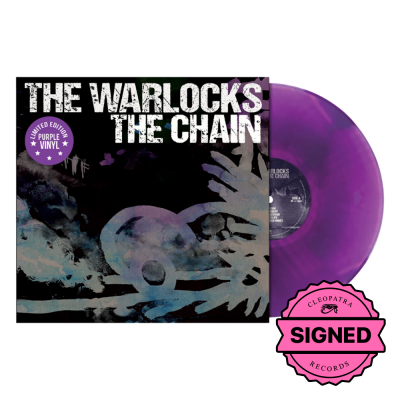 The Warlocks - The Chain (Purple Vinyl - Signed by Bobby Hecksher)